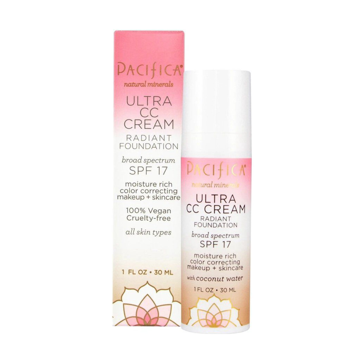 Pacifica Ultra CC Cream Radiant Foundation SPF 17