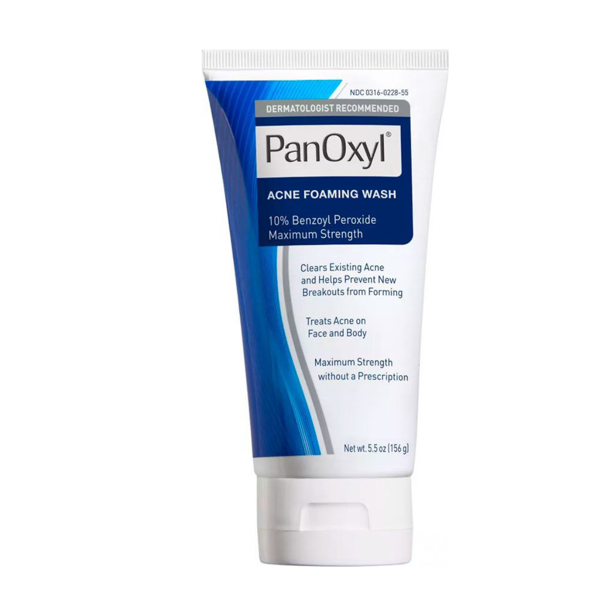 PanOxyl Maximum Strength Antimicrobial Acne Foaming Wash for Face