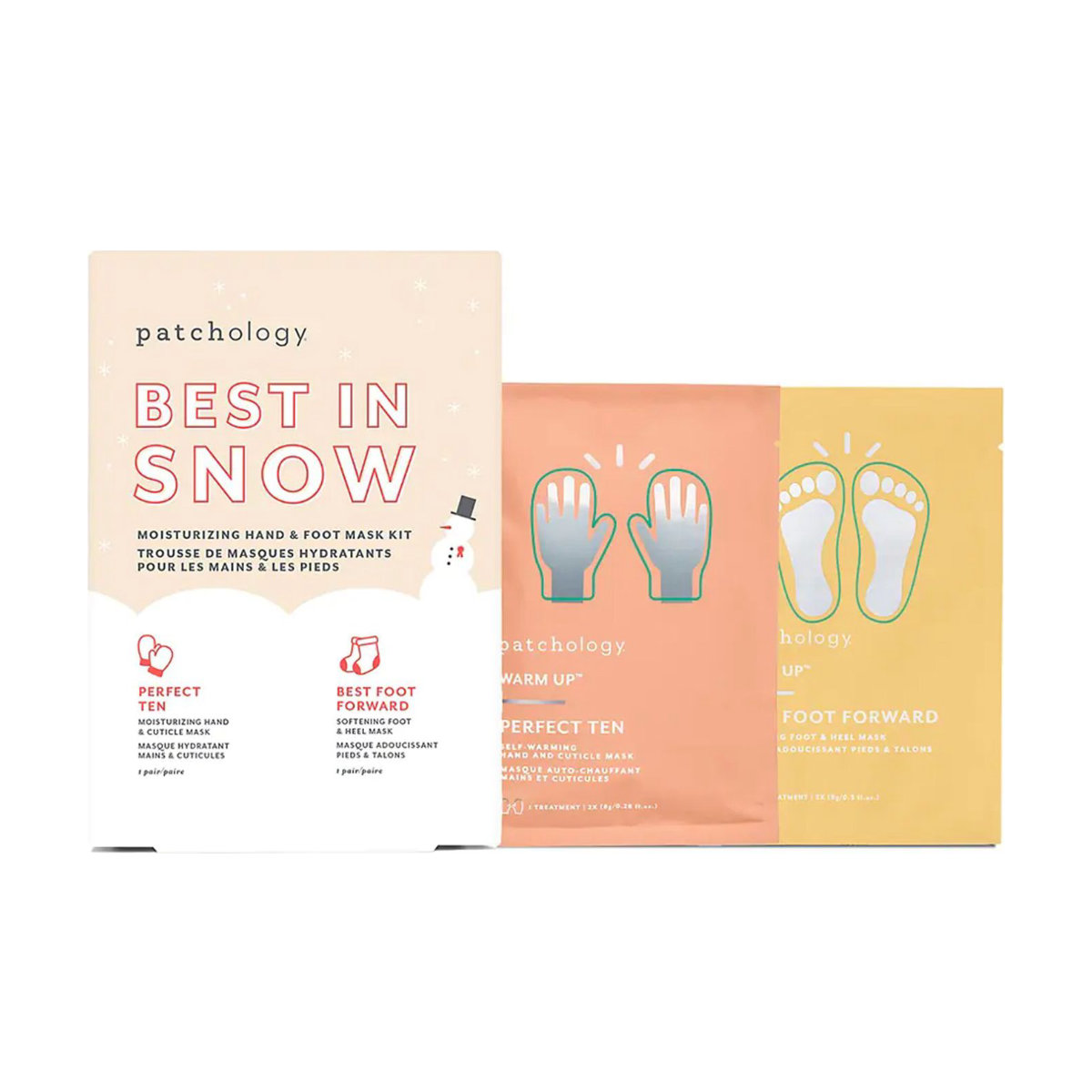 Patchology Best in Snow Hand & Foot Moisturizing Kit