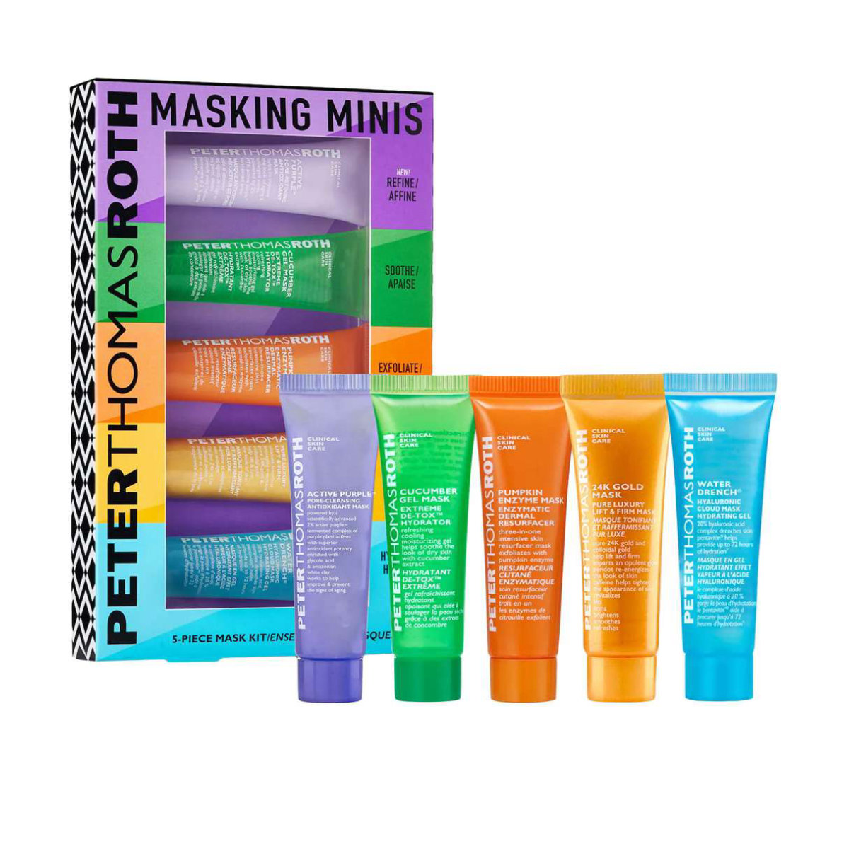 Peter Thomas Roth Masking Minis 5-Piece Mask Kit