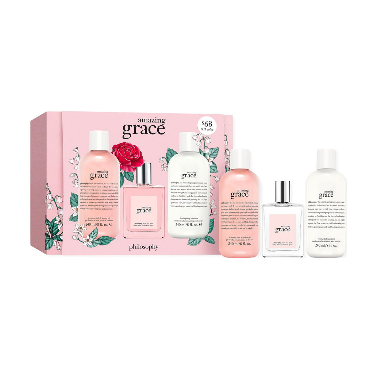 Philosophy Amazing Grace Eau De Toilette 3-Piece Gift Set