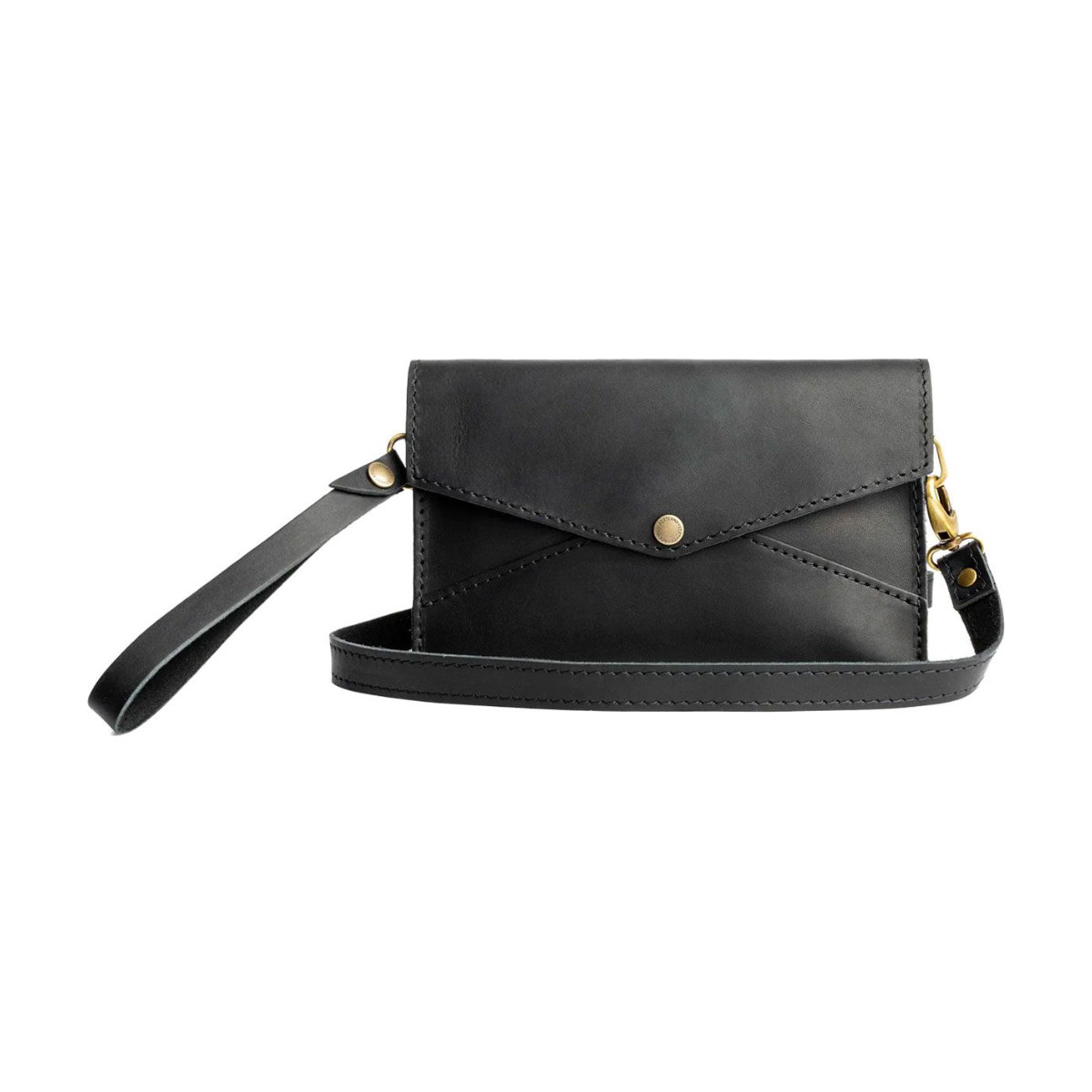 Portland Leather Goods Envelope Convertible Crossbody