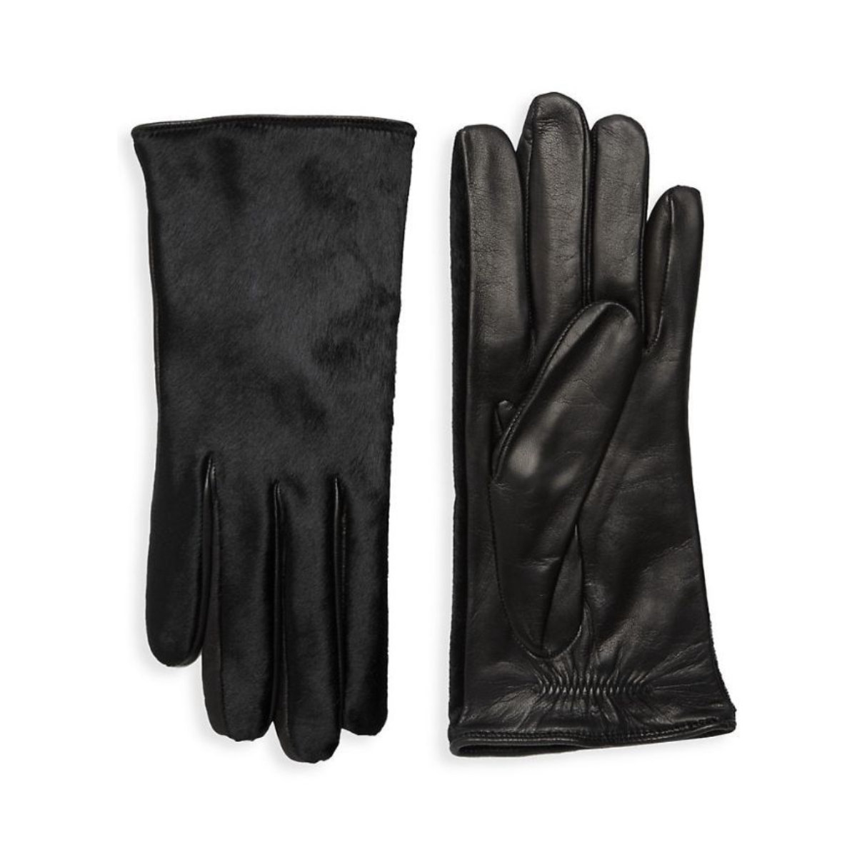 Portolano Dyed Calf Hair Leather Gloves