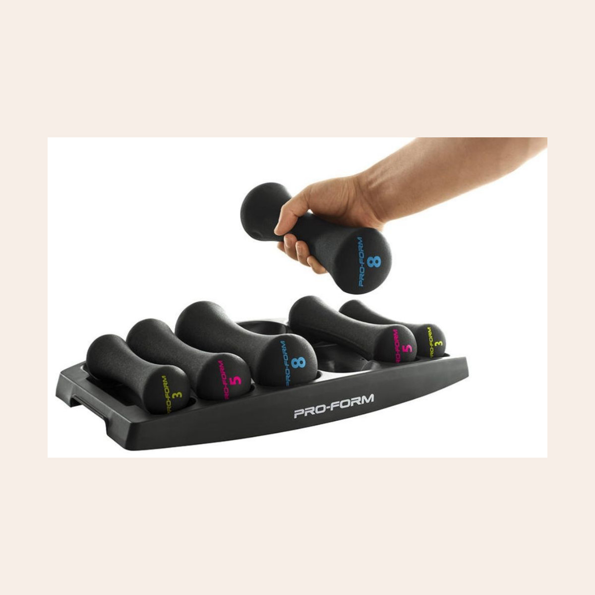 ProForm 6-Piece Dumbbell Kit