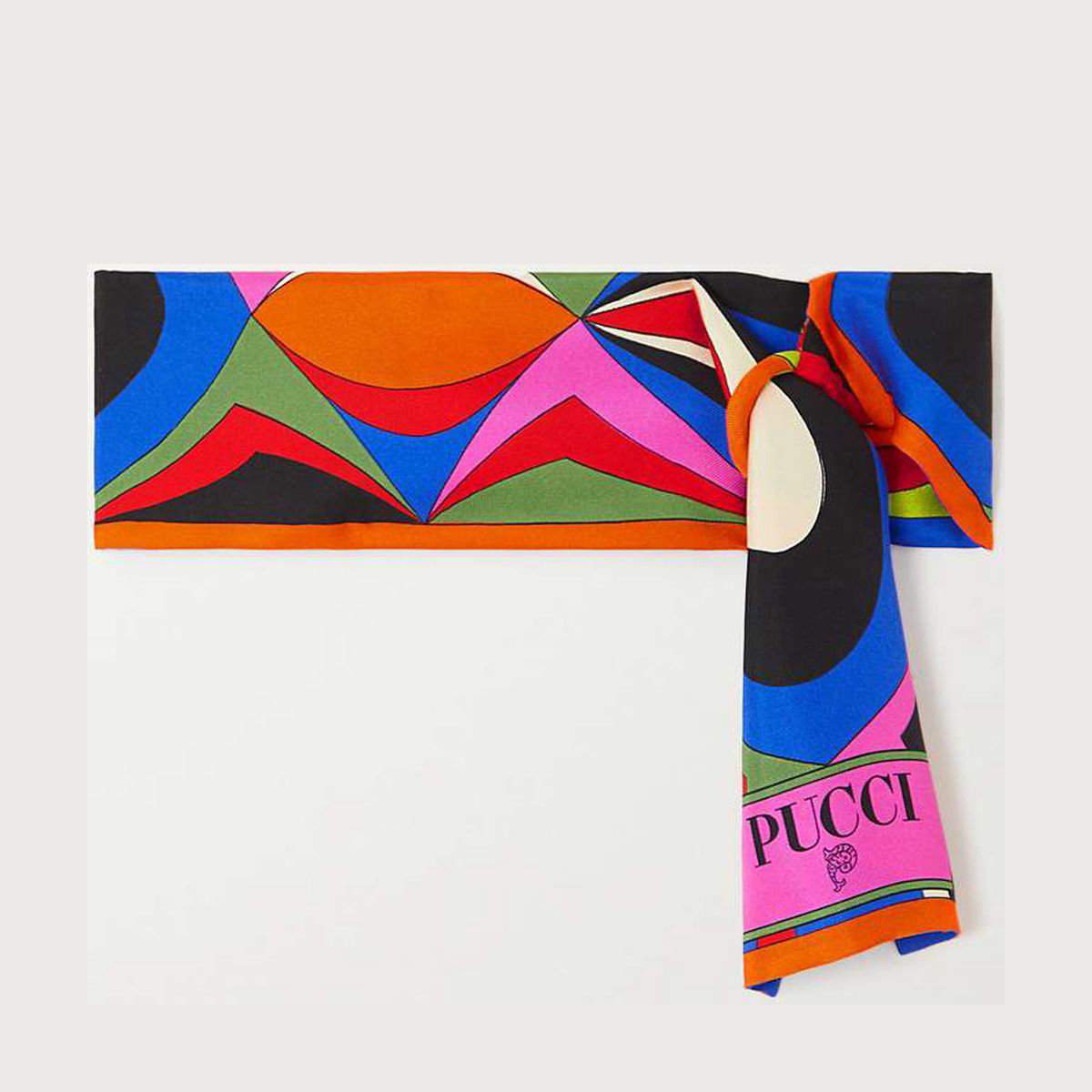 Pucci Printed Silk-Twill Scarf