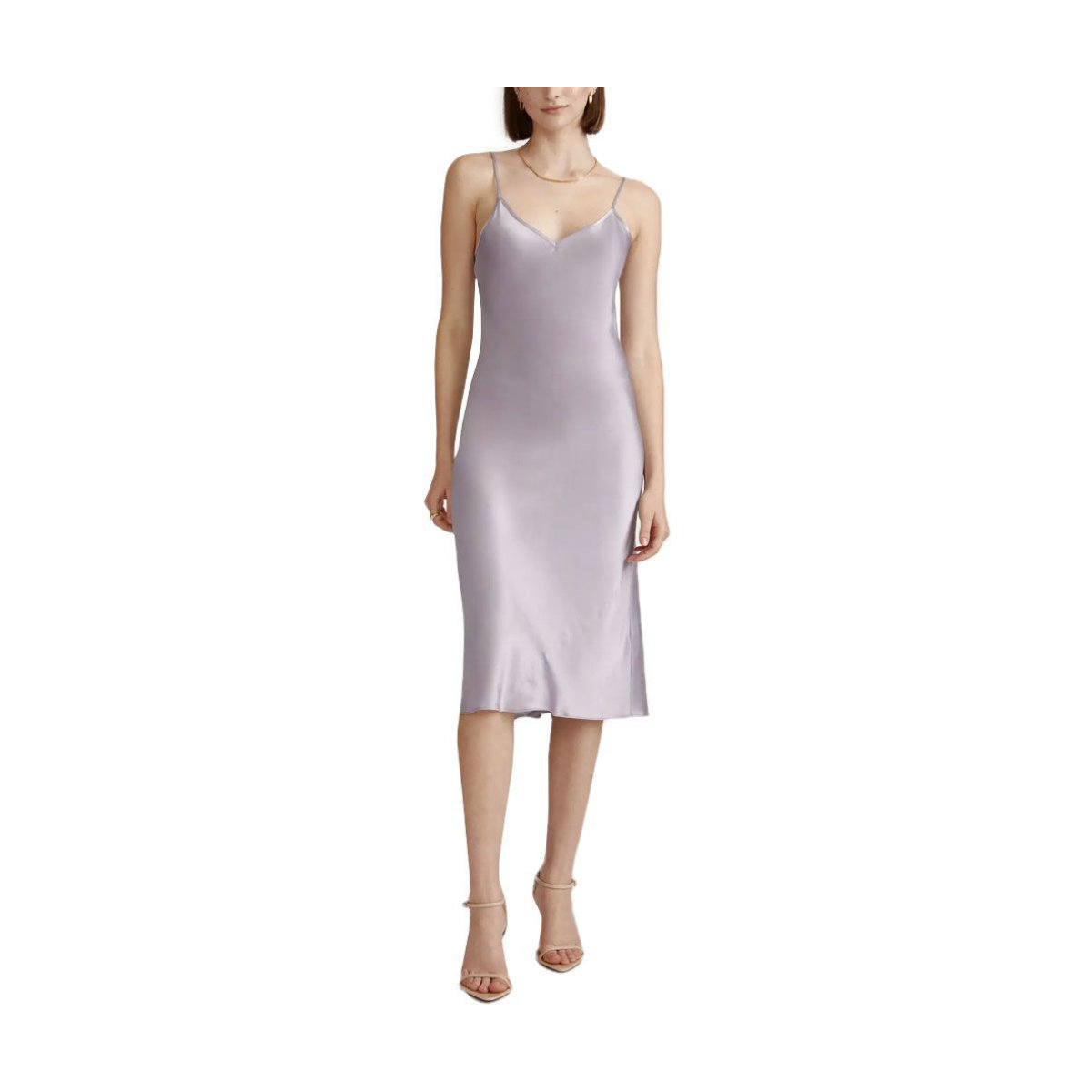 Quince 100% Washable Silk Slip Dress