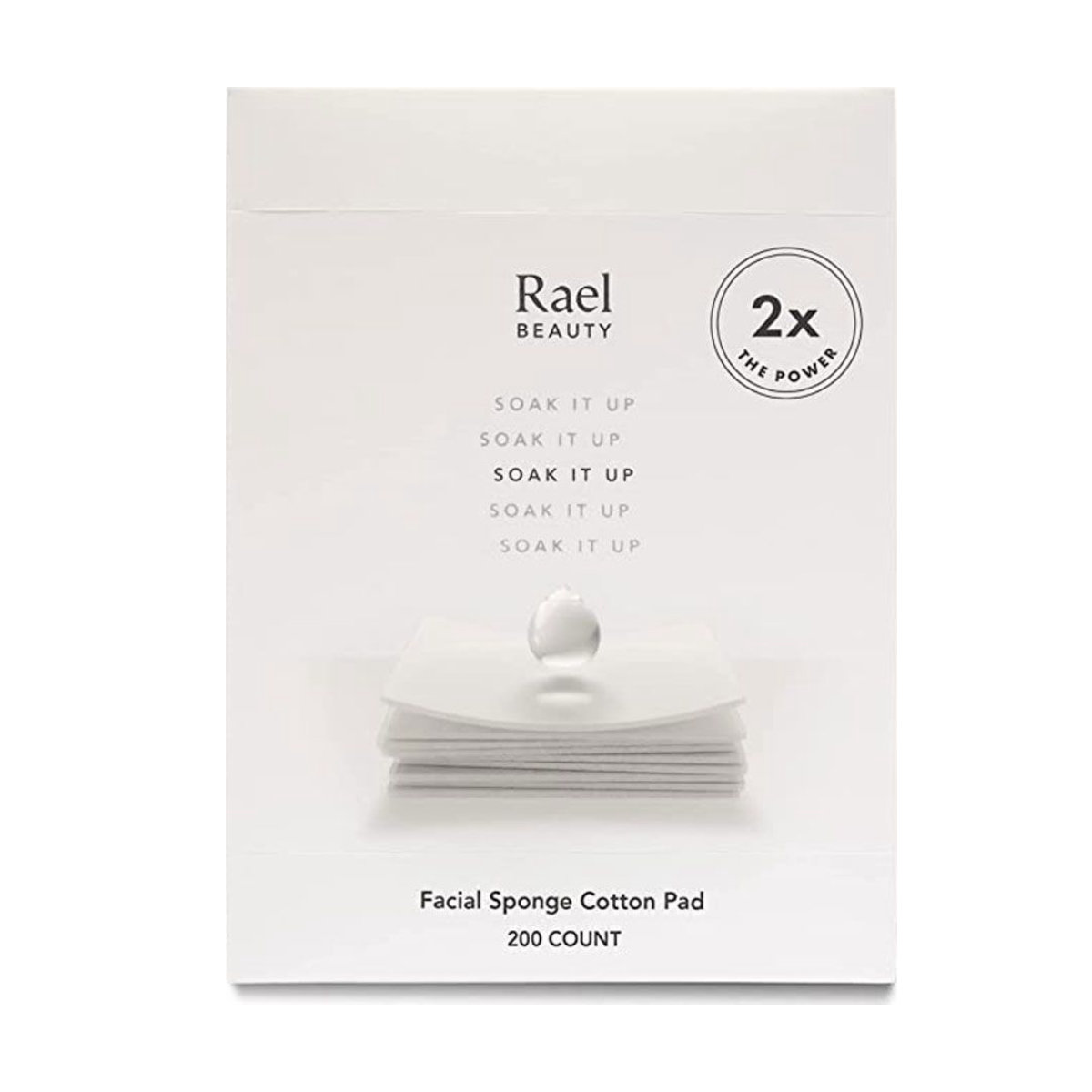 Rael Beauty Soak It Up Facial Sponge Cotton Pads
