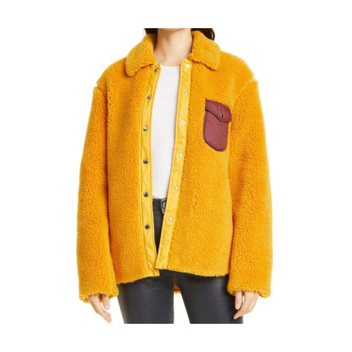 Rag & Bone Elliot High Pile Fleece Jacket