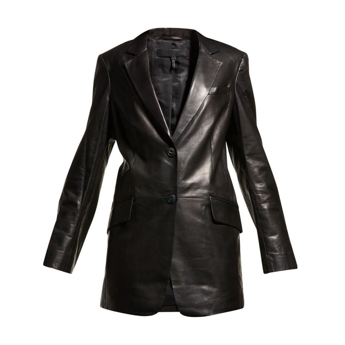 Rag & Bone ICONS Charles Leather Blazer