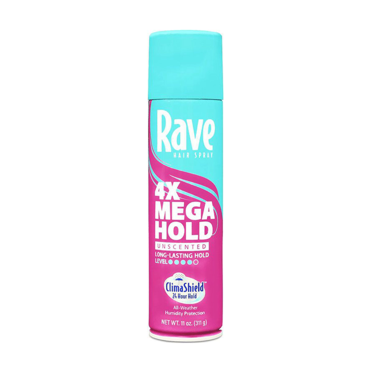 Rave 4X Mega Unscented Hairspray
