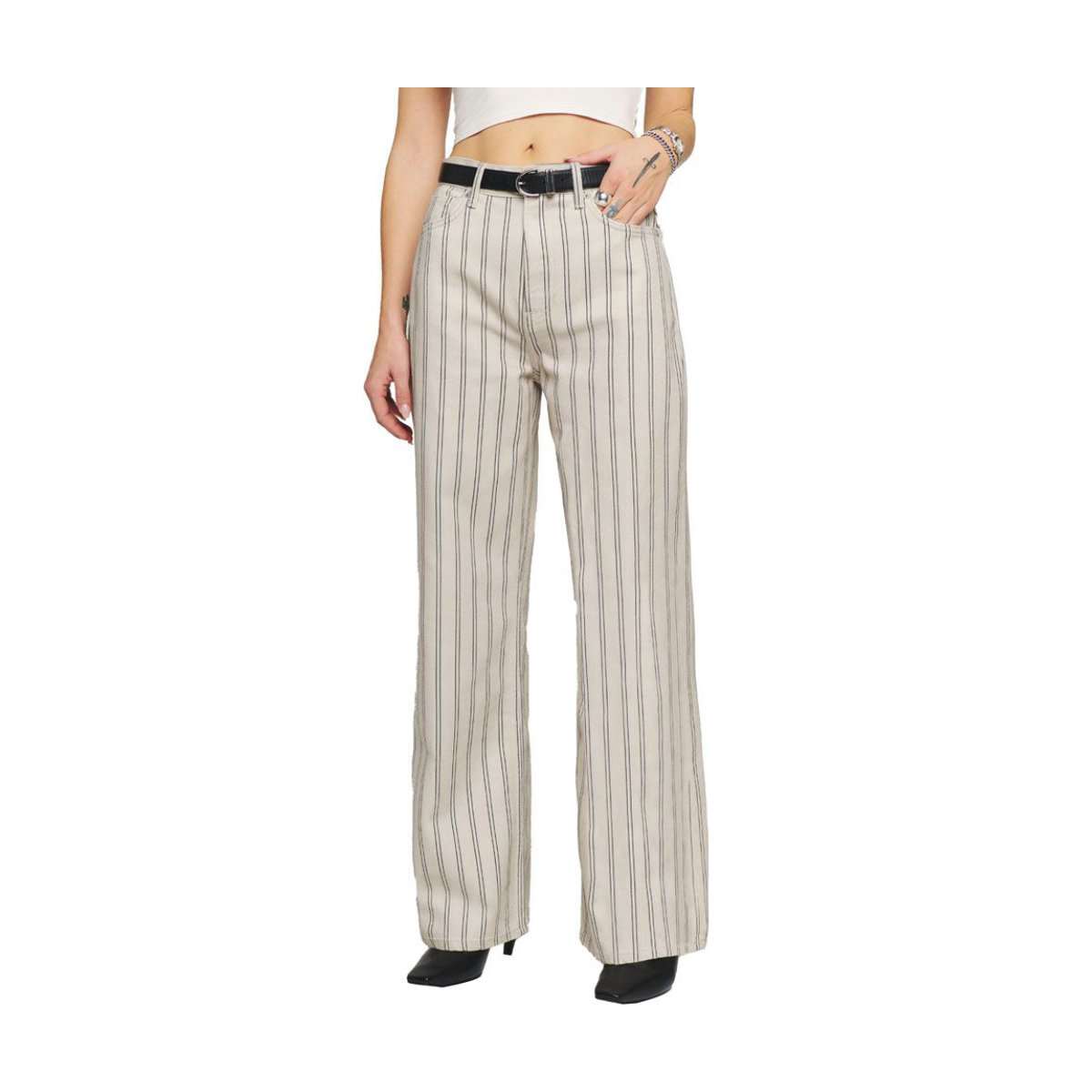 Reformation Cary High Rise Wide Leg Jeans