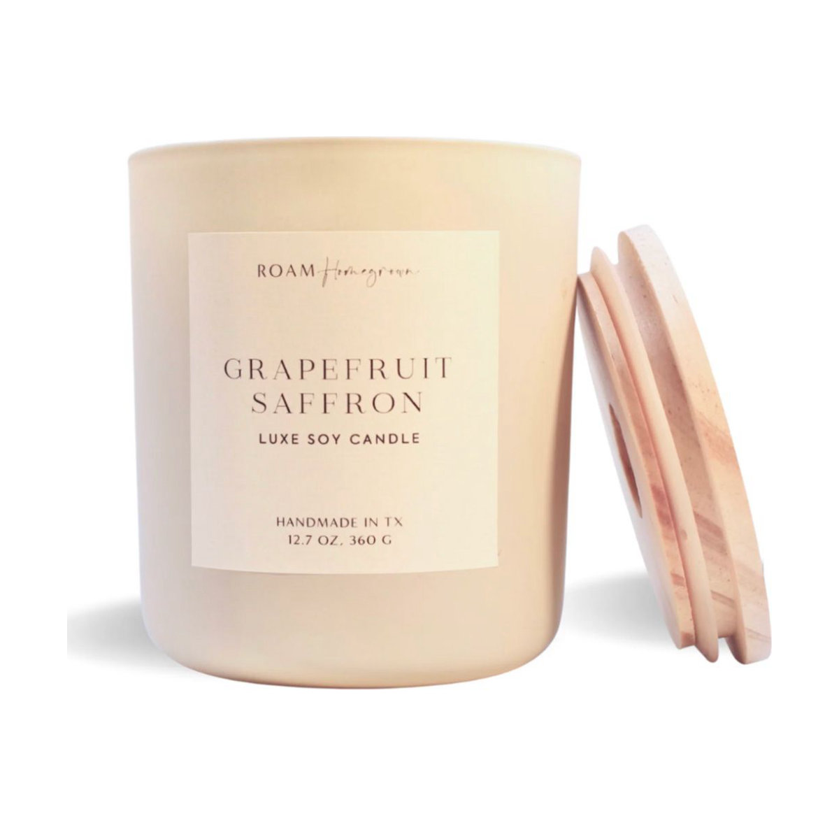 ROAM Homegrown Grapefruit Saffron Oversized Candle