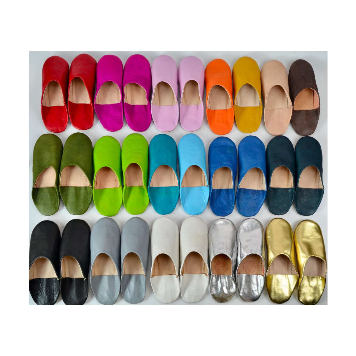 RockTheKazbahDesign Womens Moroccan Babouche Slippers