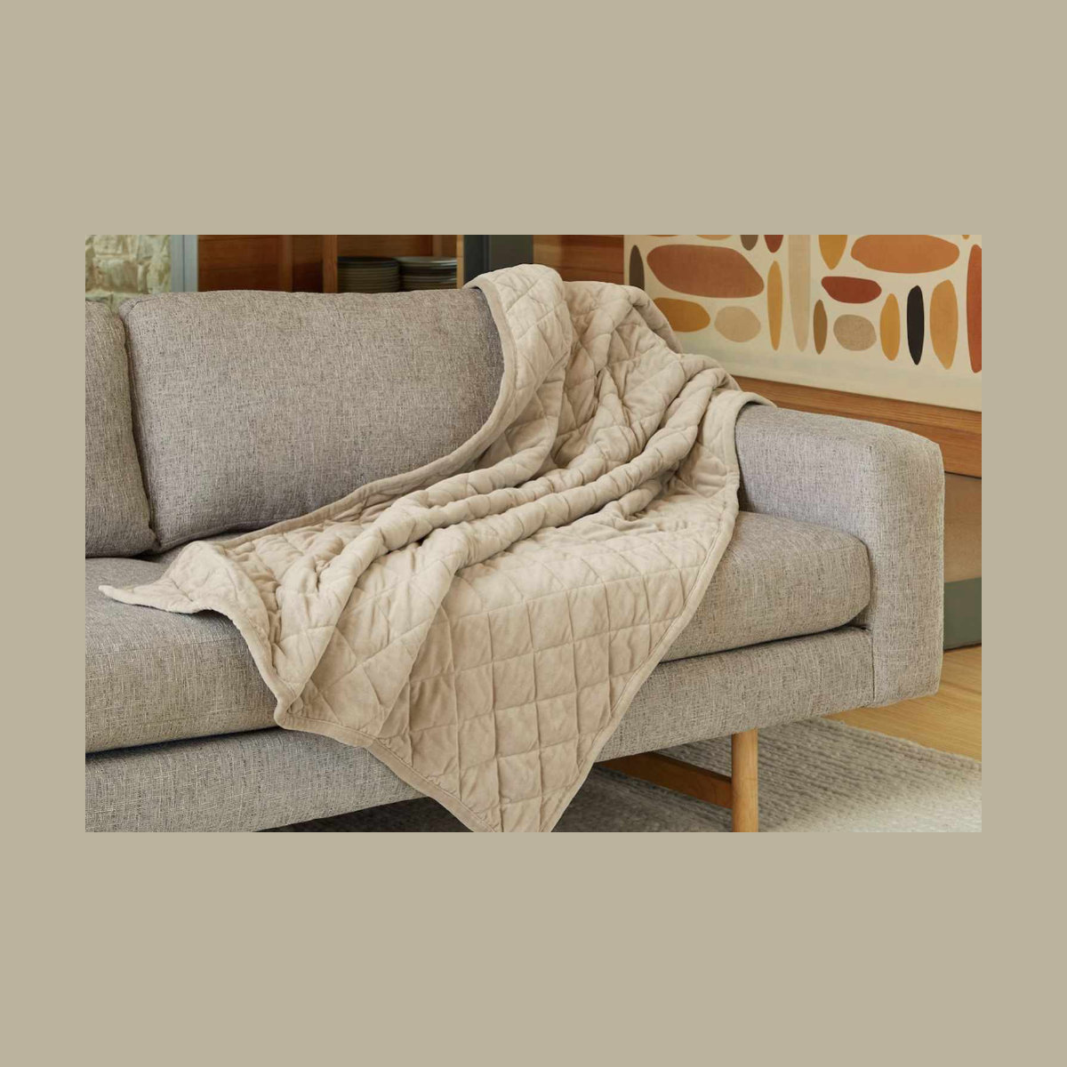 Saatva Organic Weighted Blanket