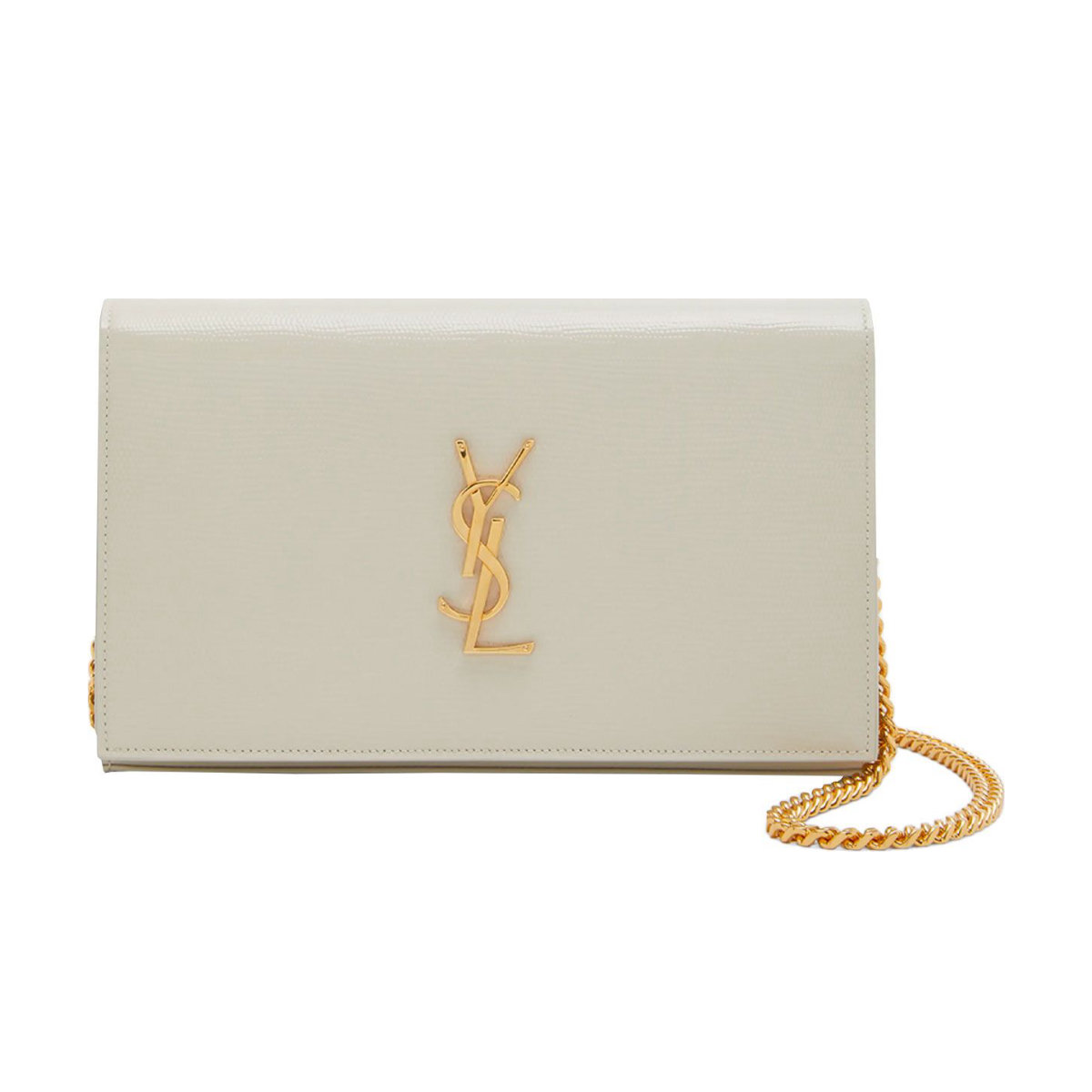 Saint Laurent Kate Cassandra Leather Wallet