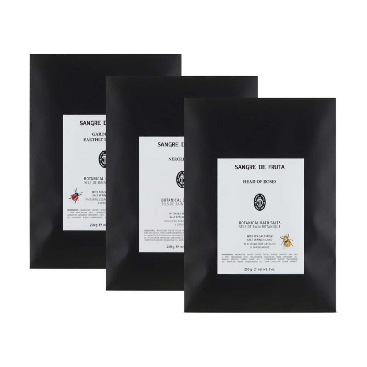 Sangre de Fruta Ménage à Trois Bath Salts