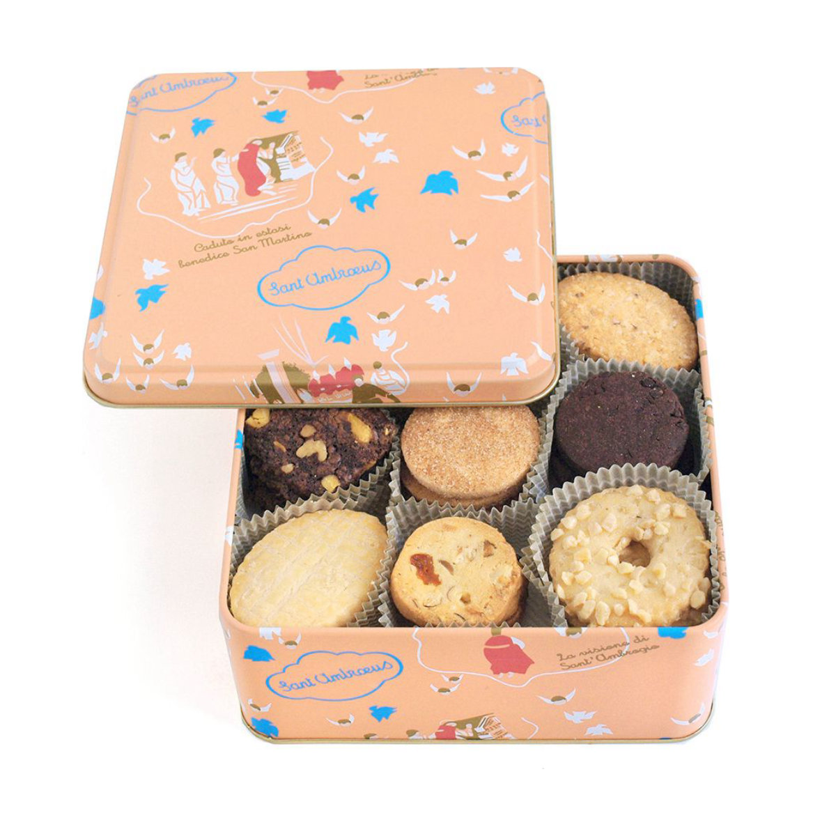 Sant Ambroeus Classic Cookie Tin