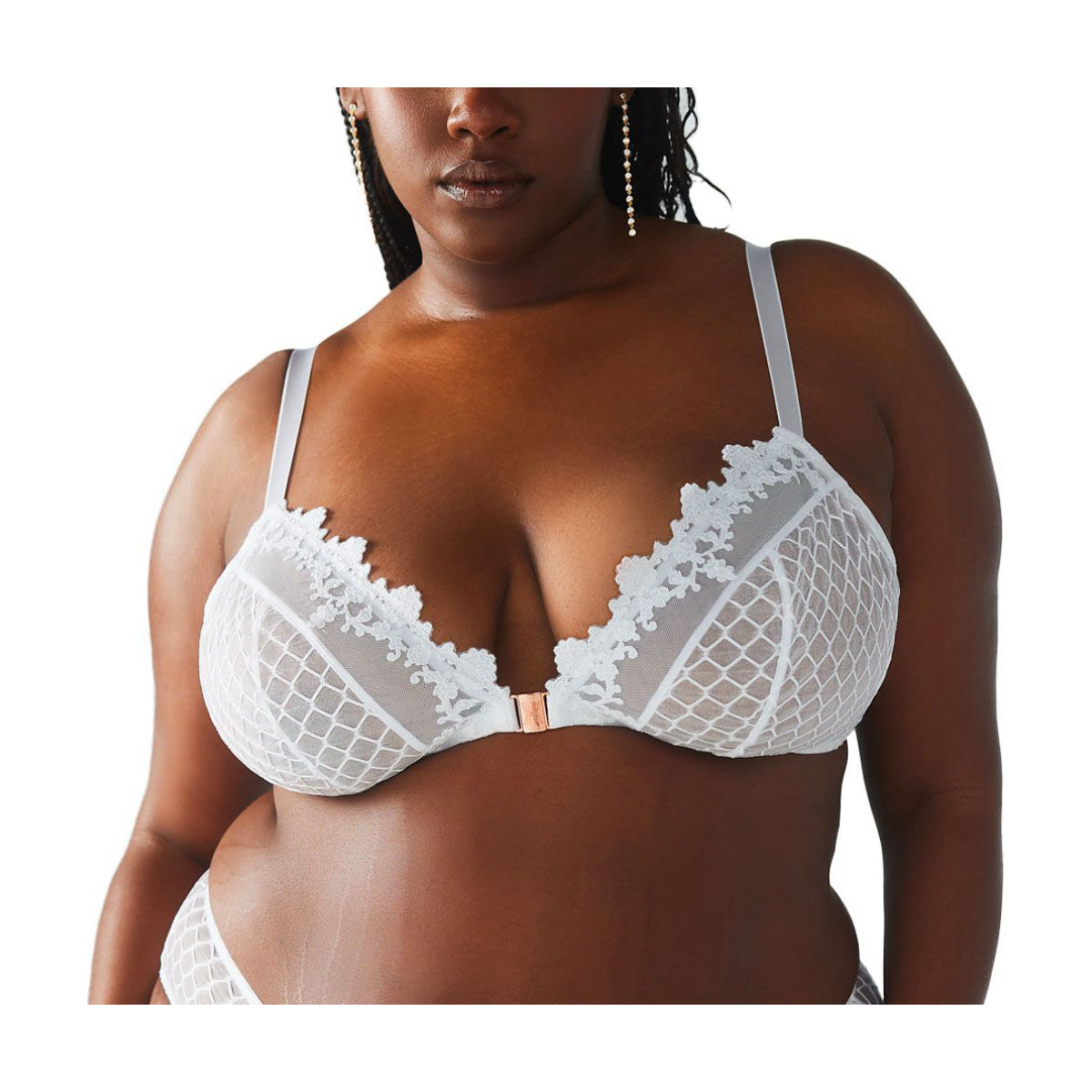 Savage X Fenty Baroque Bondage Front Closure Bralette