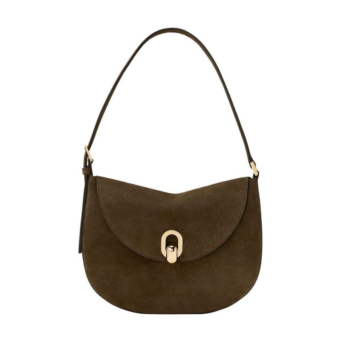 Savette The Tondo Suede Hobo Bag