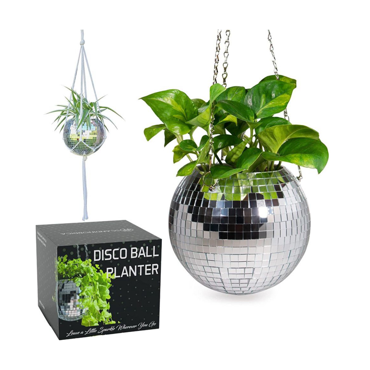 SCANDINORDICA Disco Ball Planter