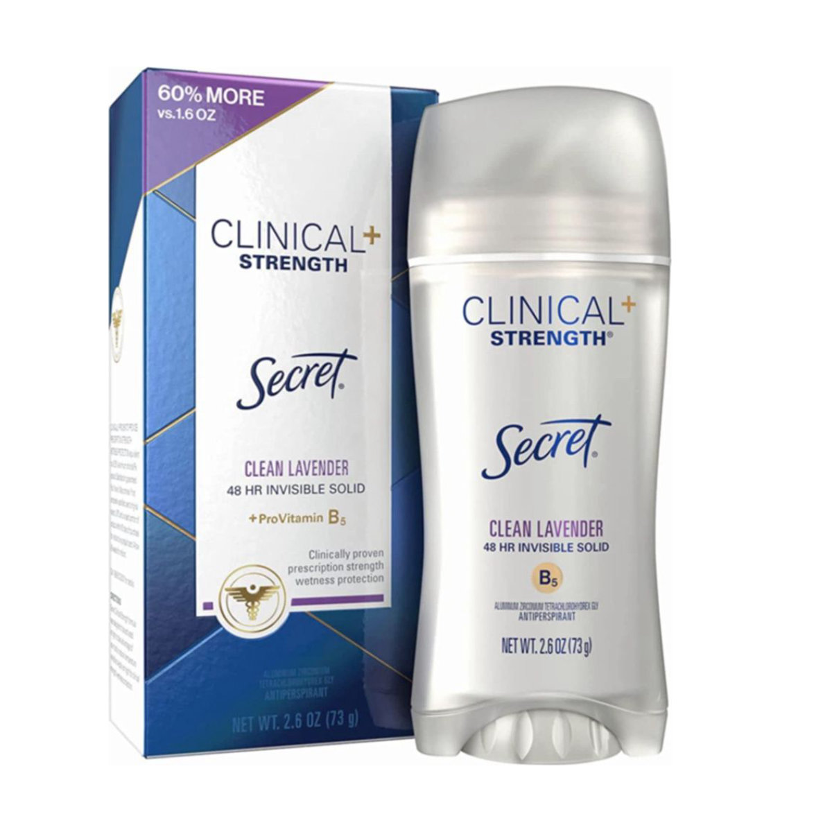 Secret Clinical Strength Invisible Solid Antiperspirant and Deodorant