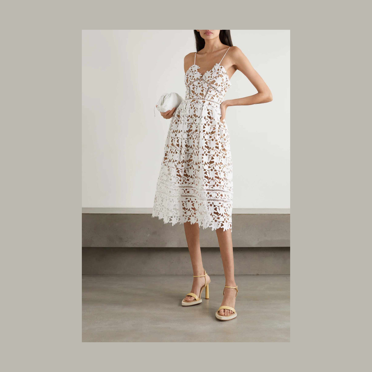 Self-Portrait Azaelea Guipure Lace Dress