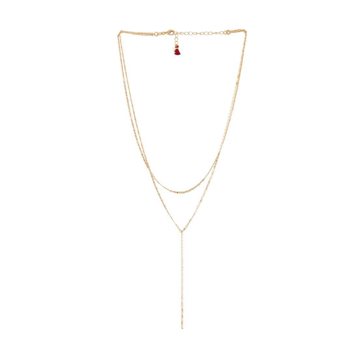 SHASHI Laila Lariat Necklace