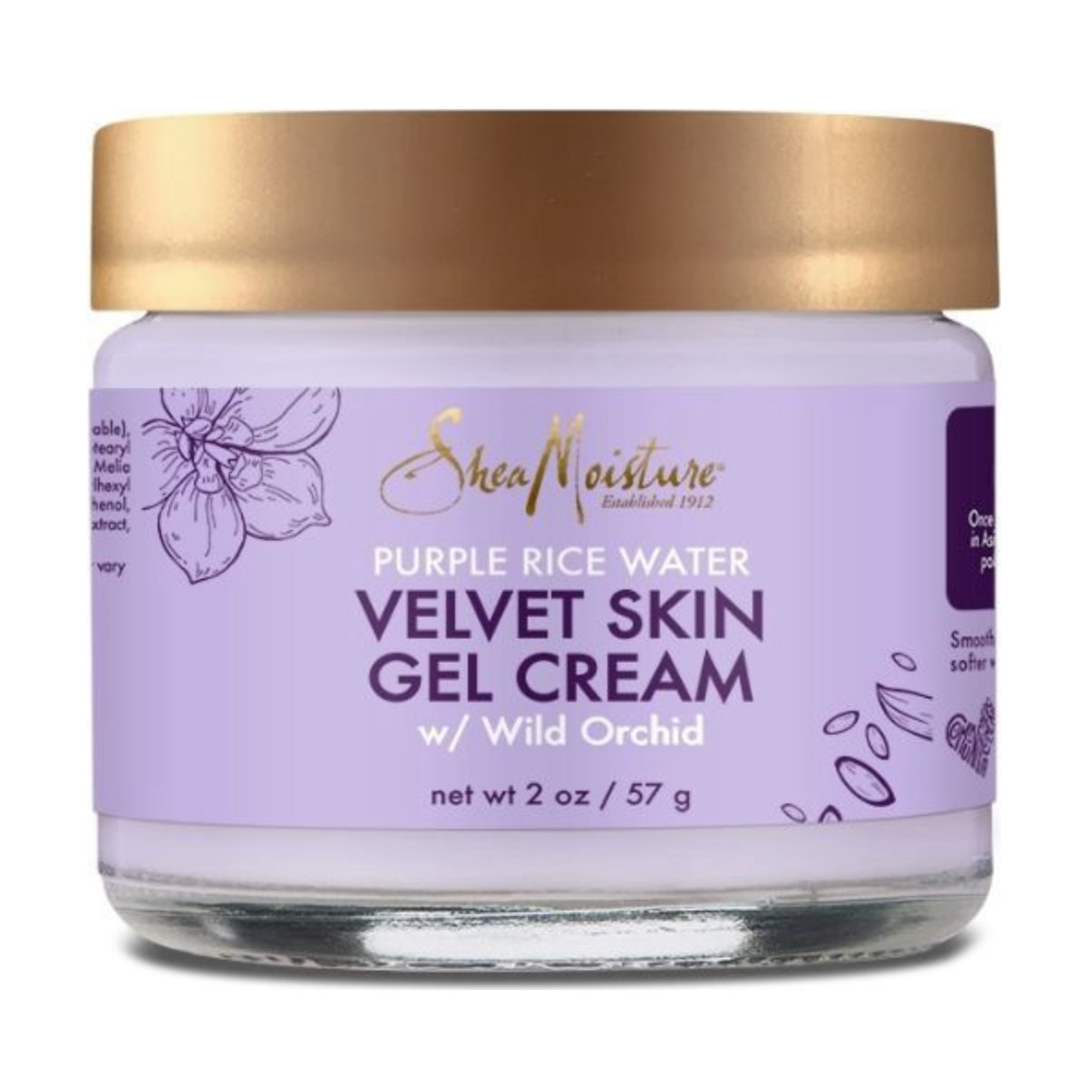 SheaMoisture Purple Rice Water Velvet Skin Gel Cream