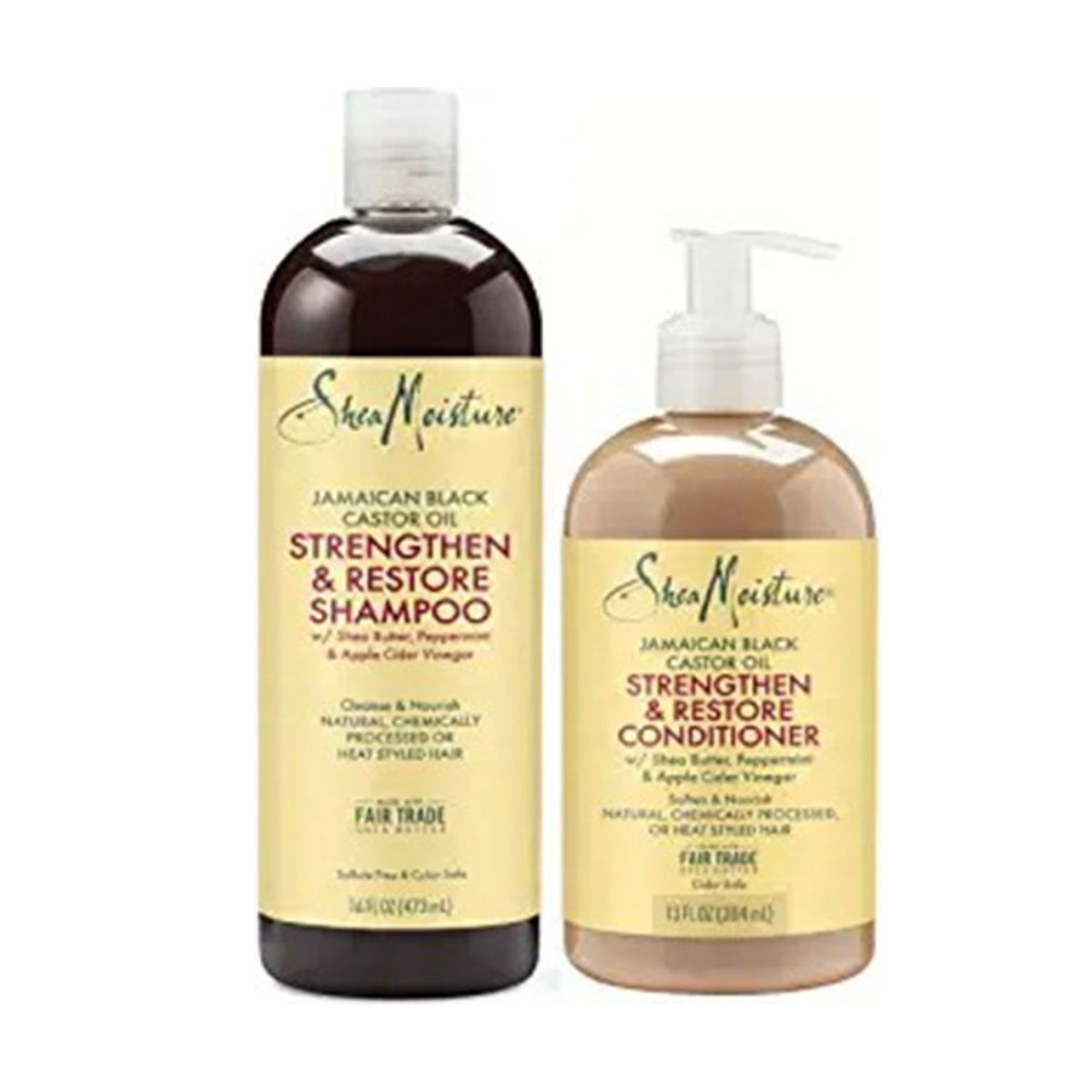 SheaMoisture Strengthen, Grow, & Restore Shampoo and Conditioner Set