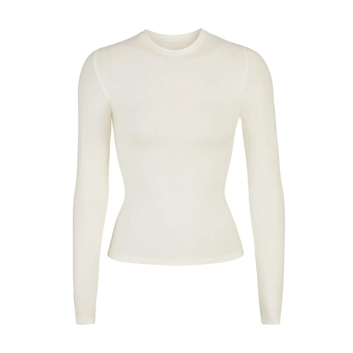 Skims Cotton Jersey Long Sleeve T-Shirt