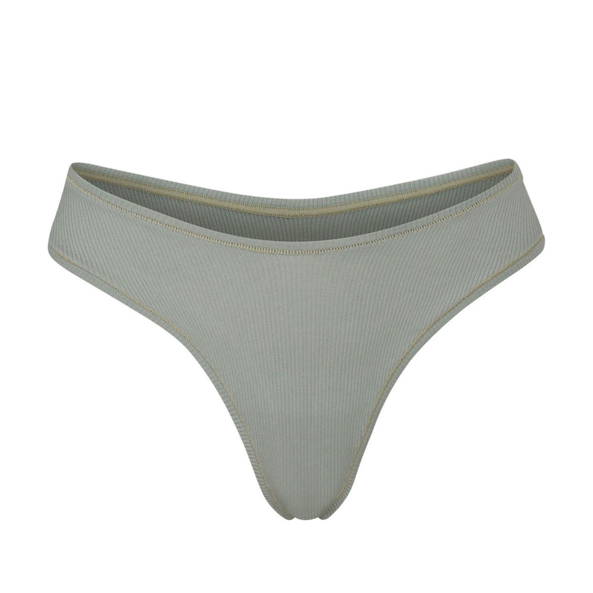SKIMS Cotton Rib Dipped Thong