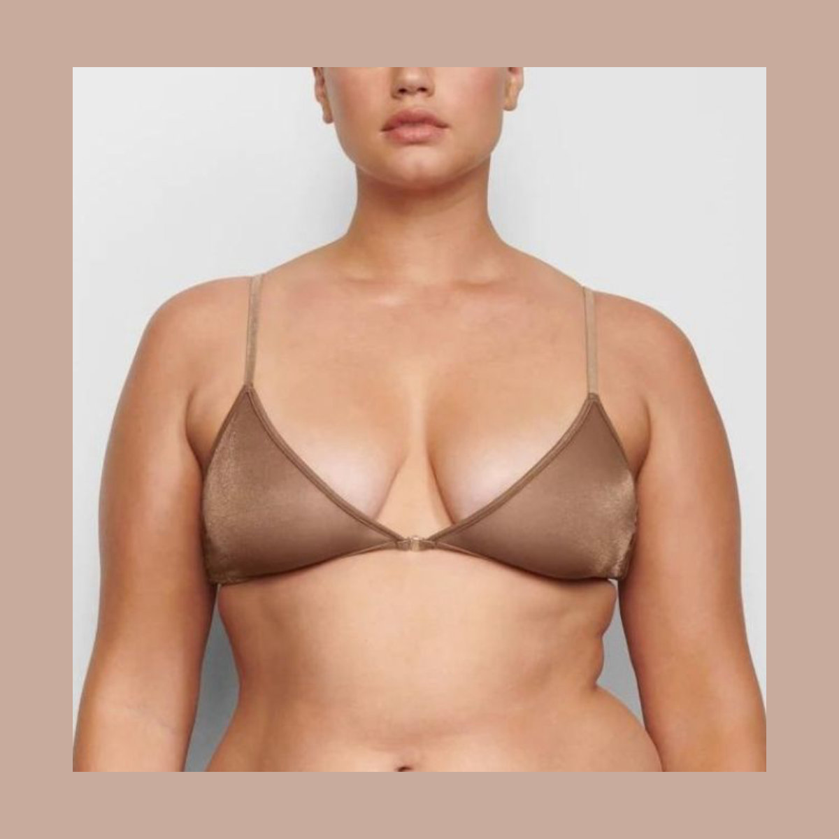 SKIMS Glissenette Triangle Bralette