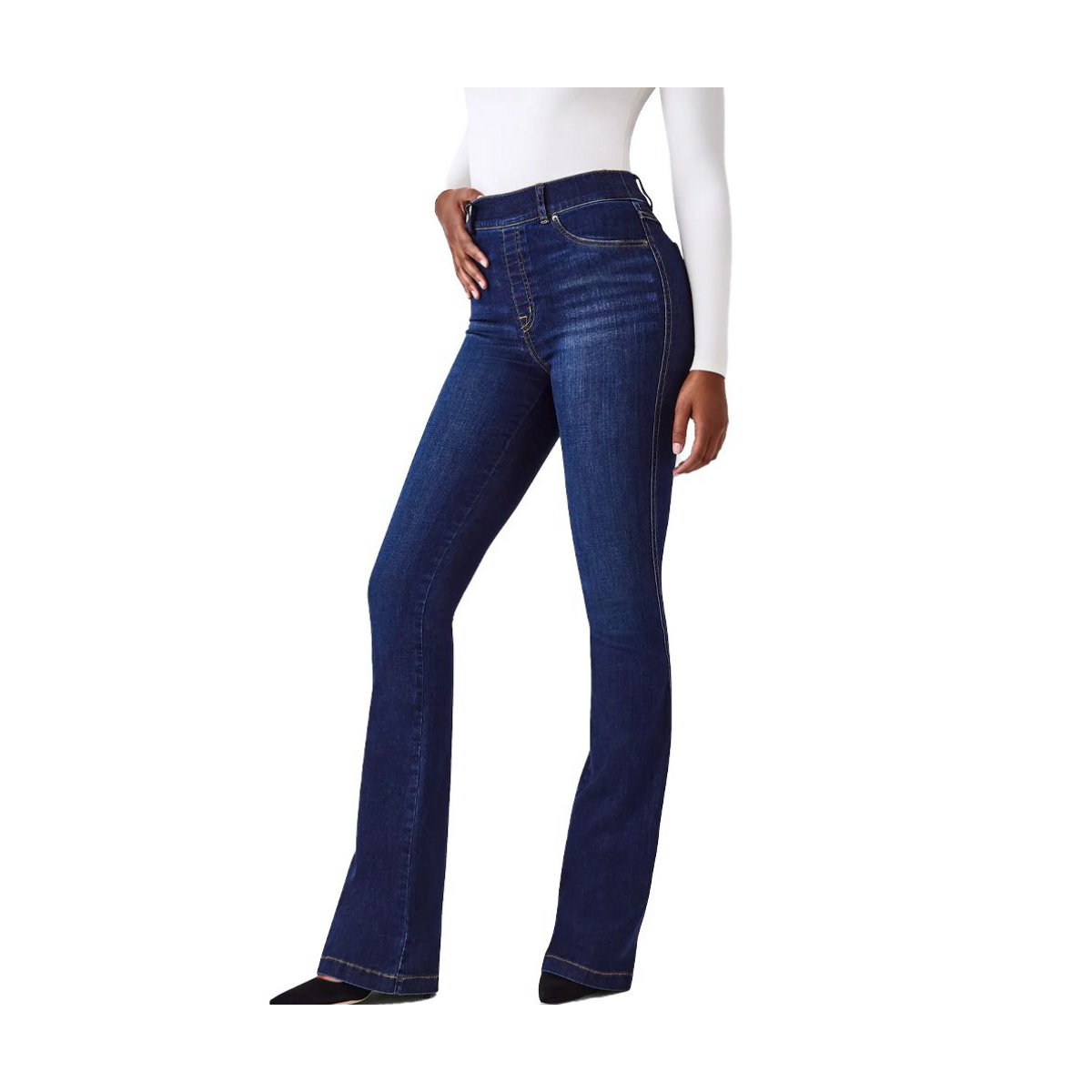 Spanx Flare Jeans Midnight Shade