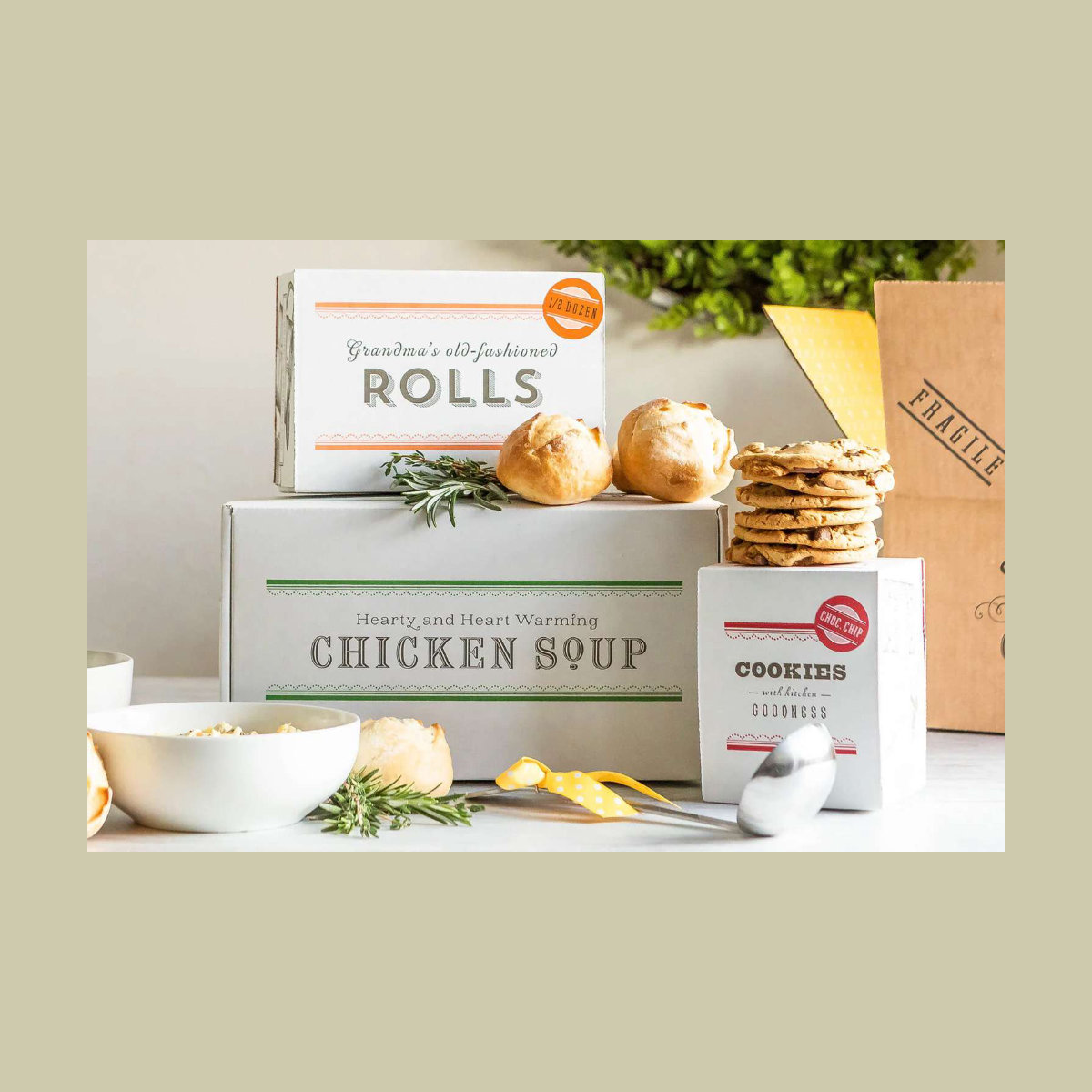 Spoonful of Comfort Chicken Noodle Soup Care Package