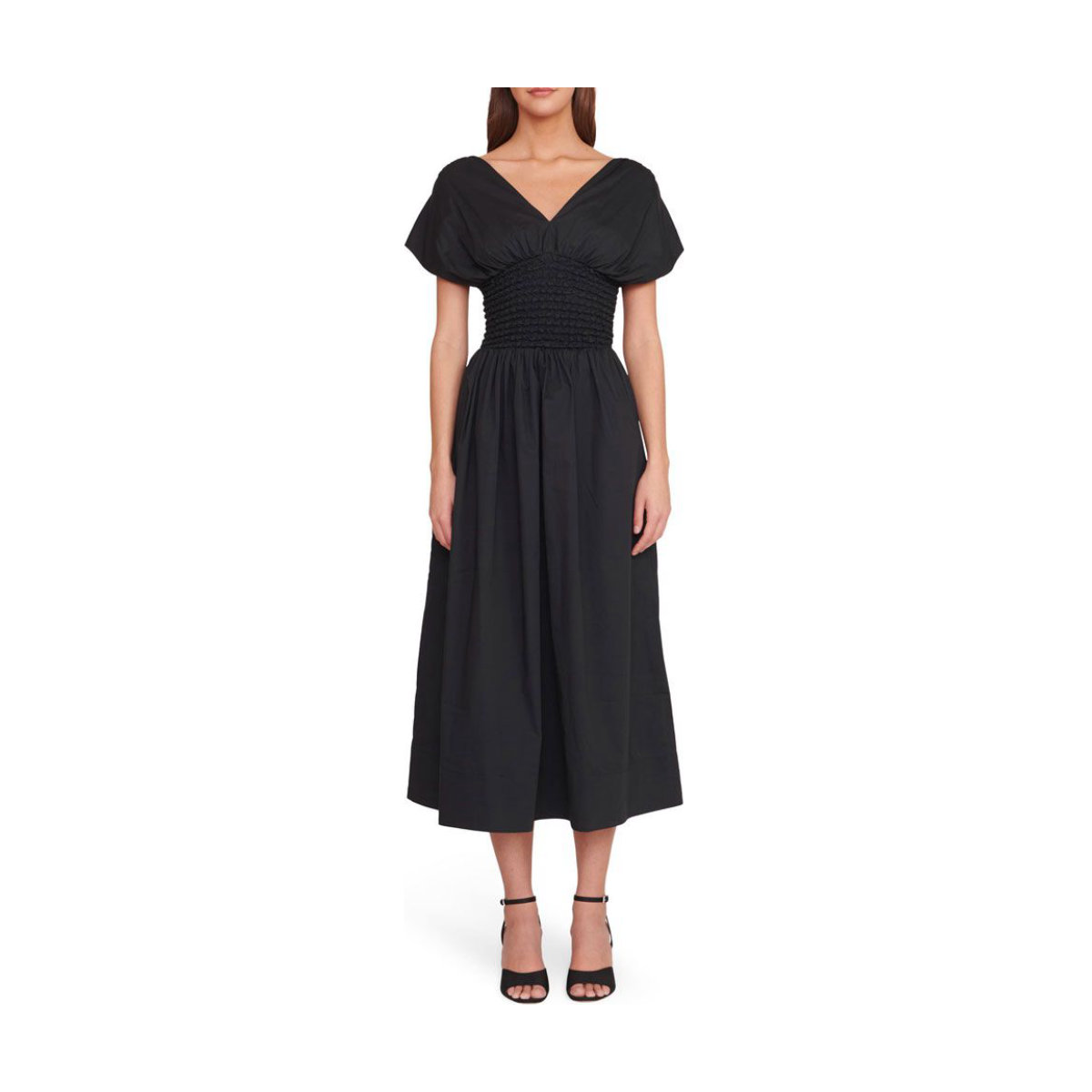 Staud Jackson Fit and Flare Dress