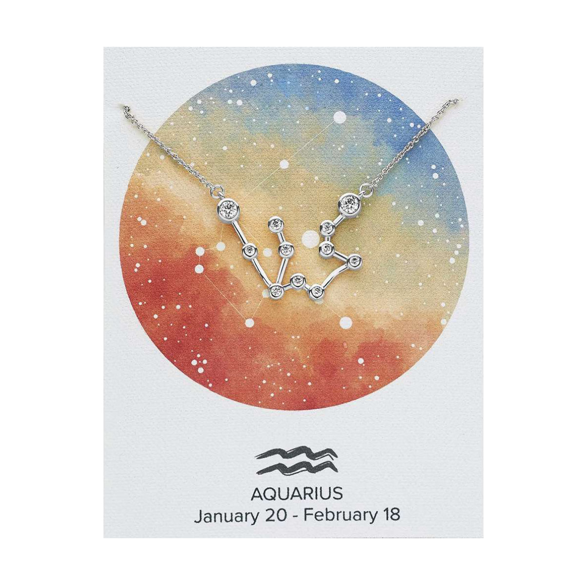 Sterling Forever When Stars Align Constellation Necklace