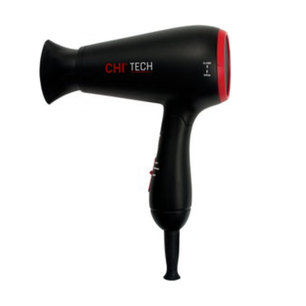 Best for Defining Curls: Chi Tech Travel Ceramic Heater Shiny Hair Dryer