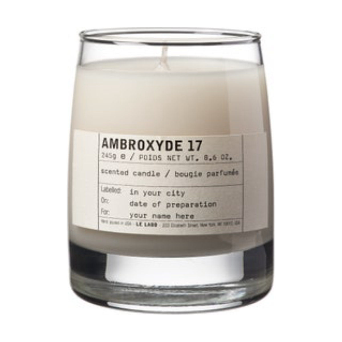 Le Labo Ambroxyde 17 Candle
