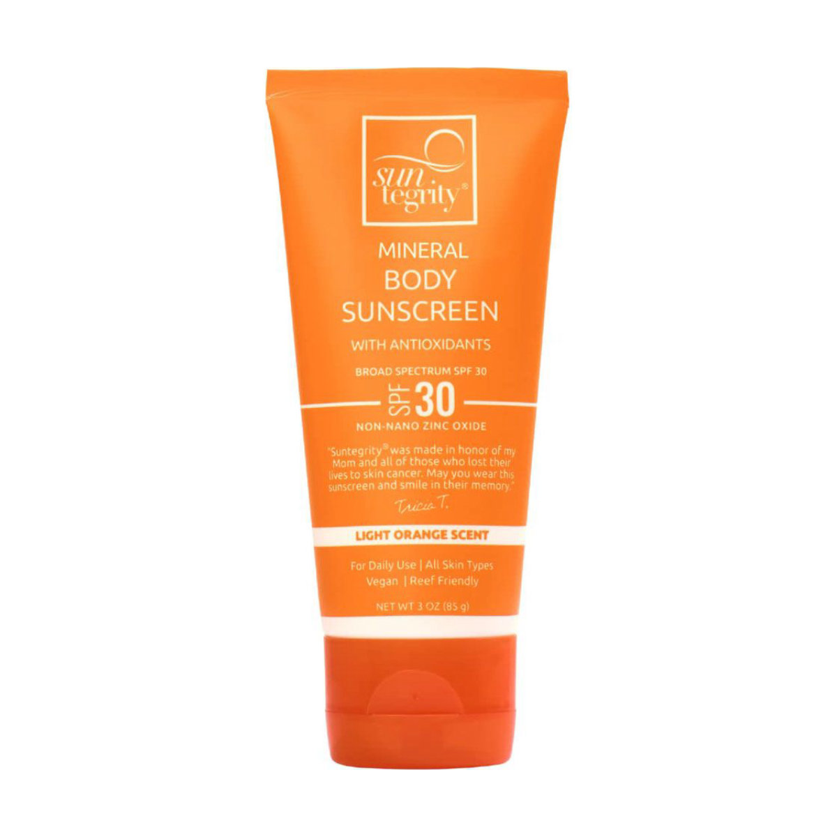 Suntegrity Skincare Natural Mineral Body Sunscreen