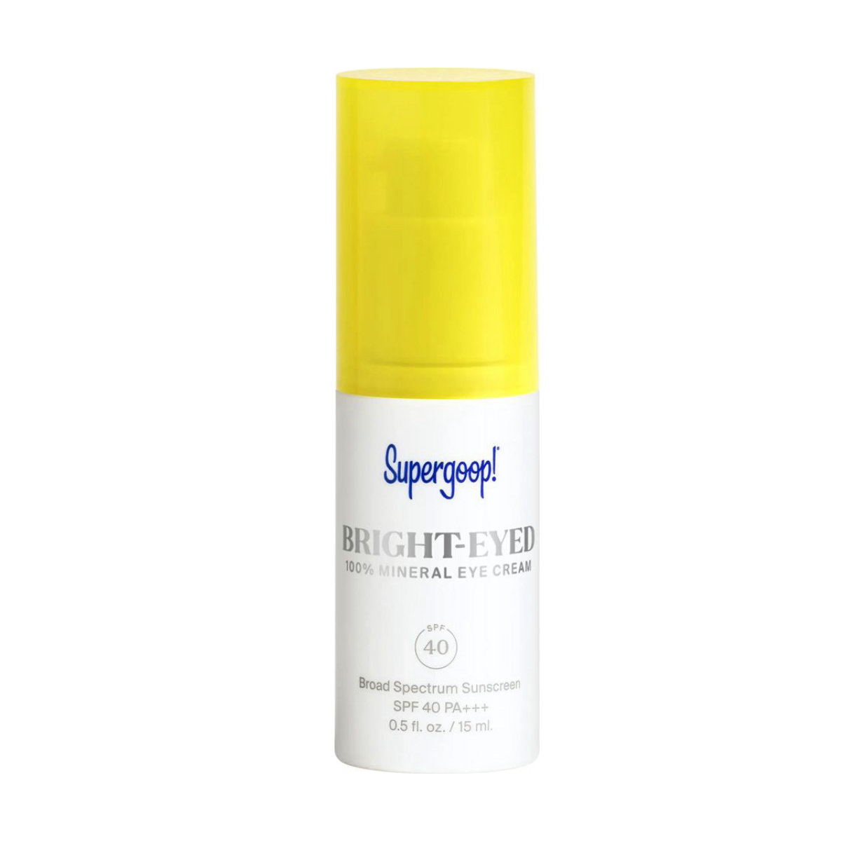 Supergoop Bright-Eyed 100% Mineral Eye Cream SPF 40