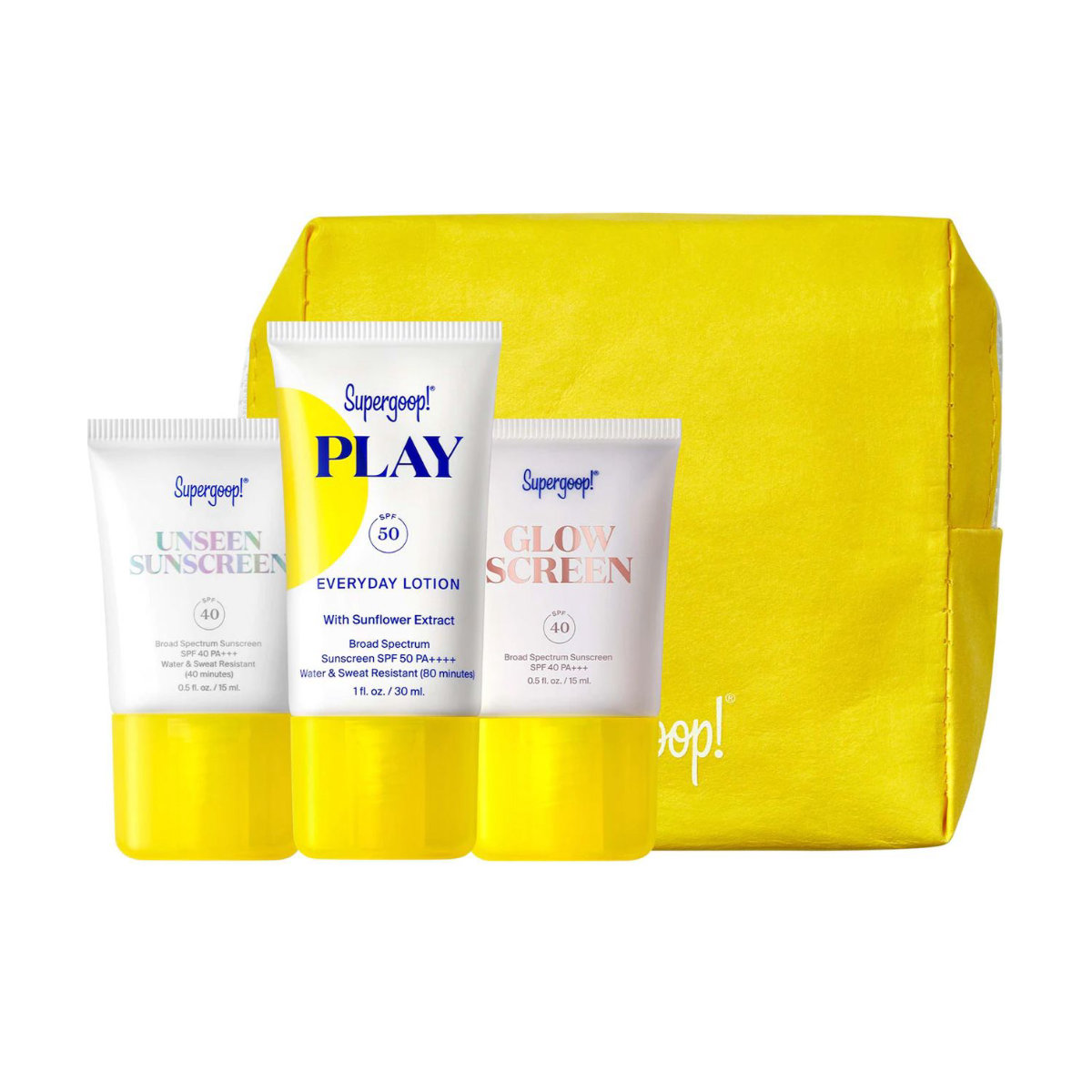Supergoop! SPF Best-Sellers Kit