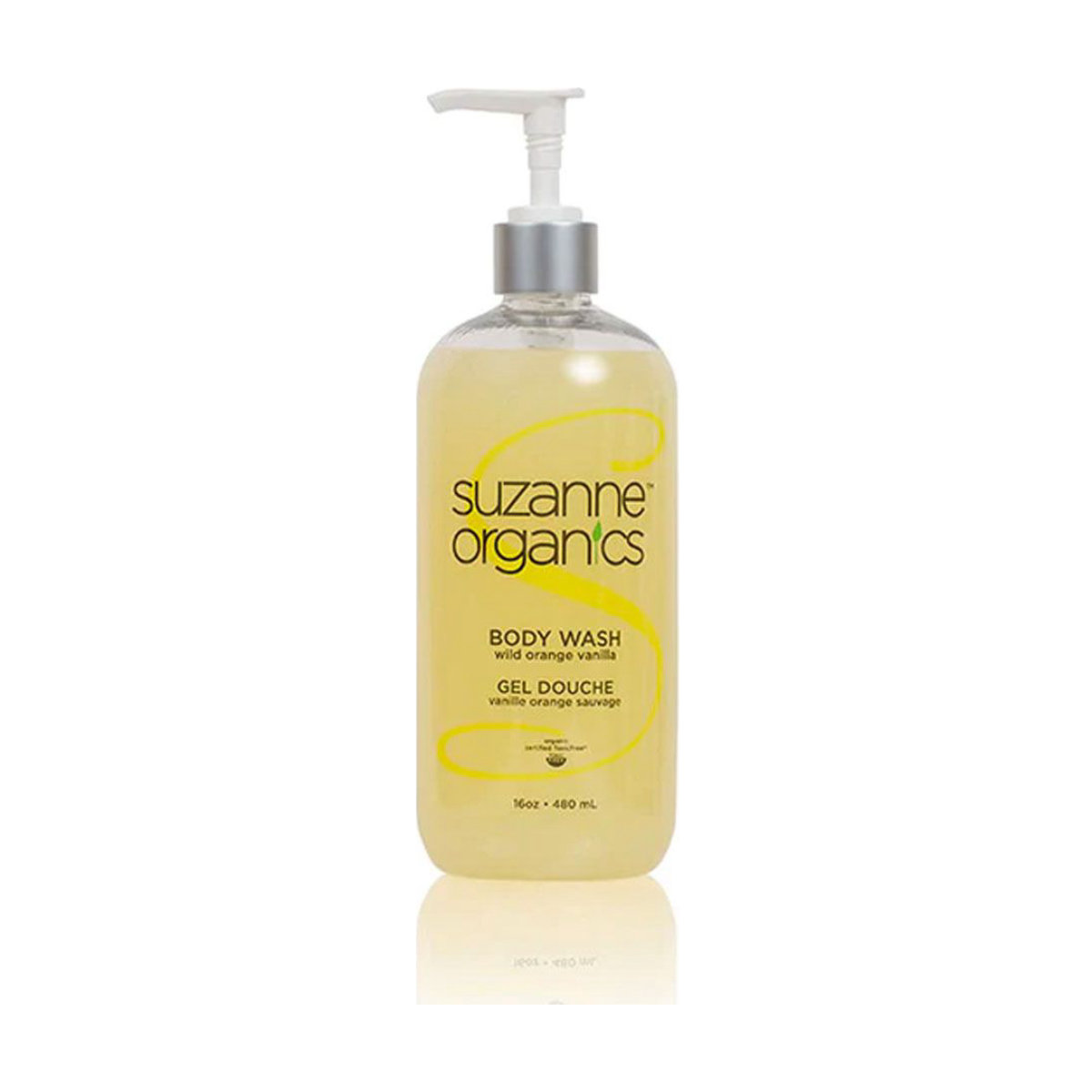 Suzanne Organics Wild Orange Vanilla Body Wash