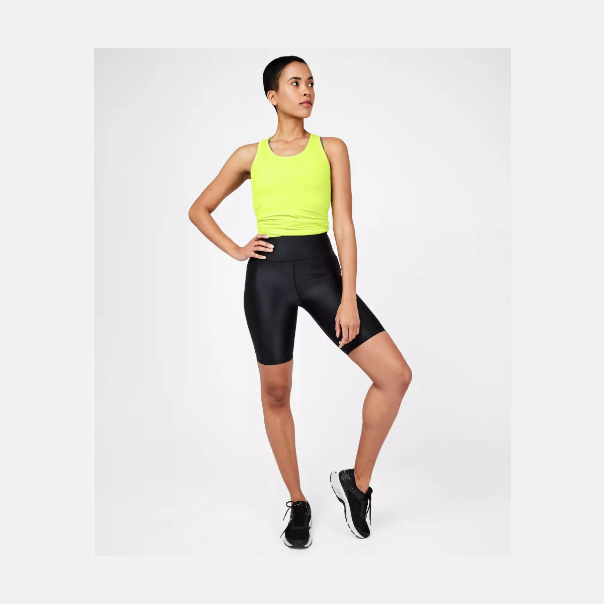Sweaty Betty High-Shine High-Waisted Bike Shorts