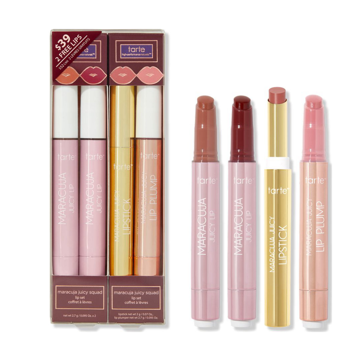 Tarte Maracuja Juicy Squad Lip Set