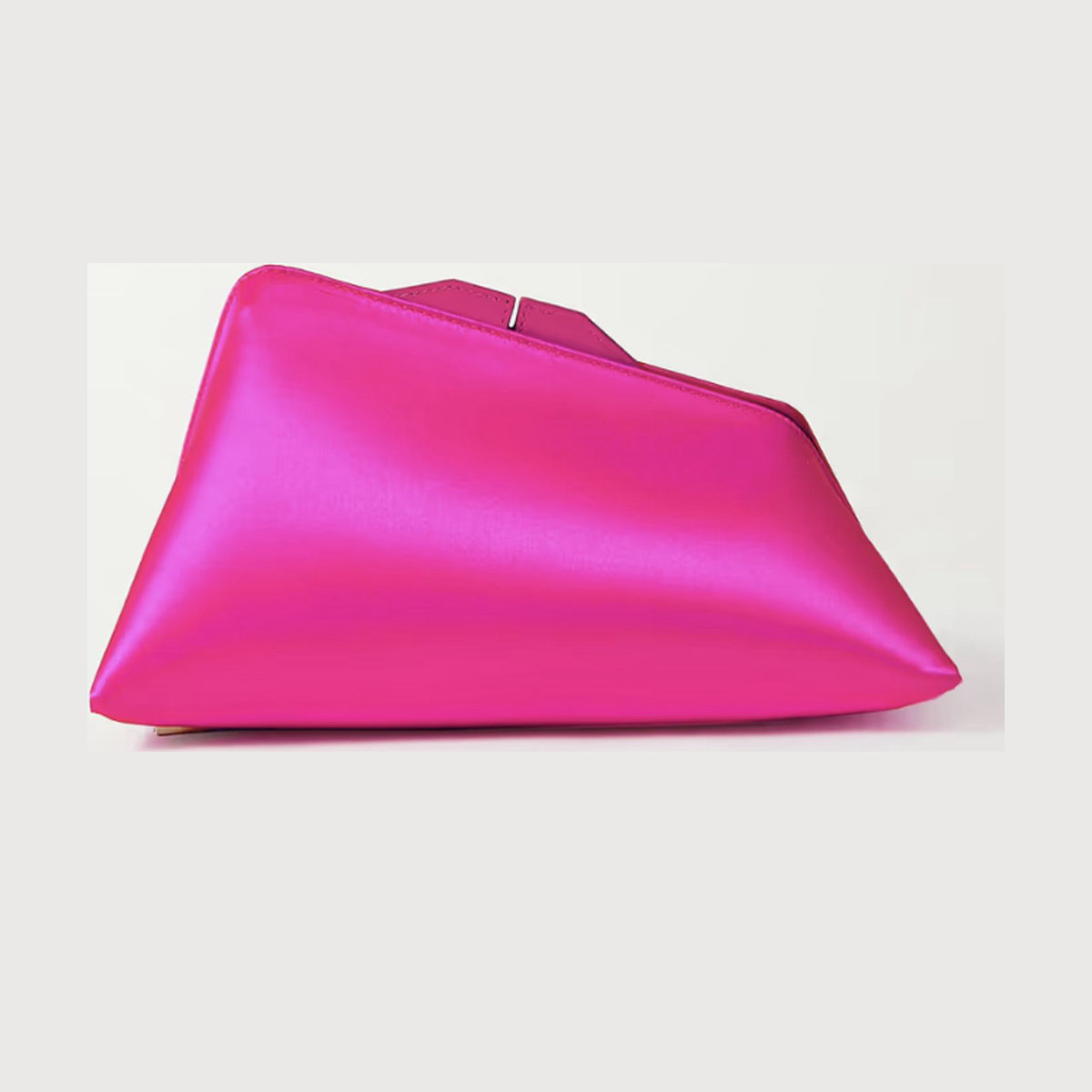 The Attico 8:30 PM Suede Clutch