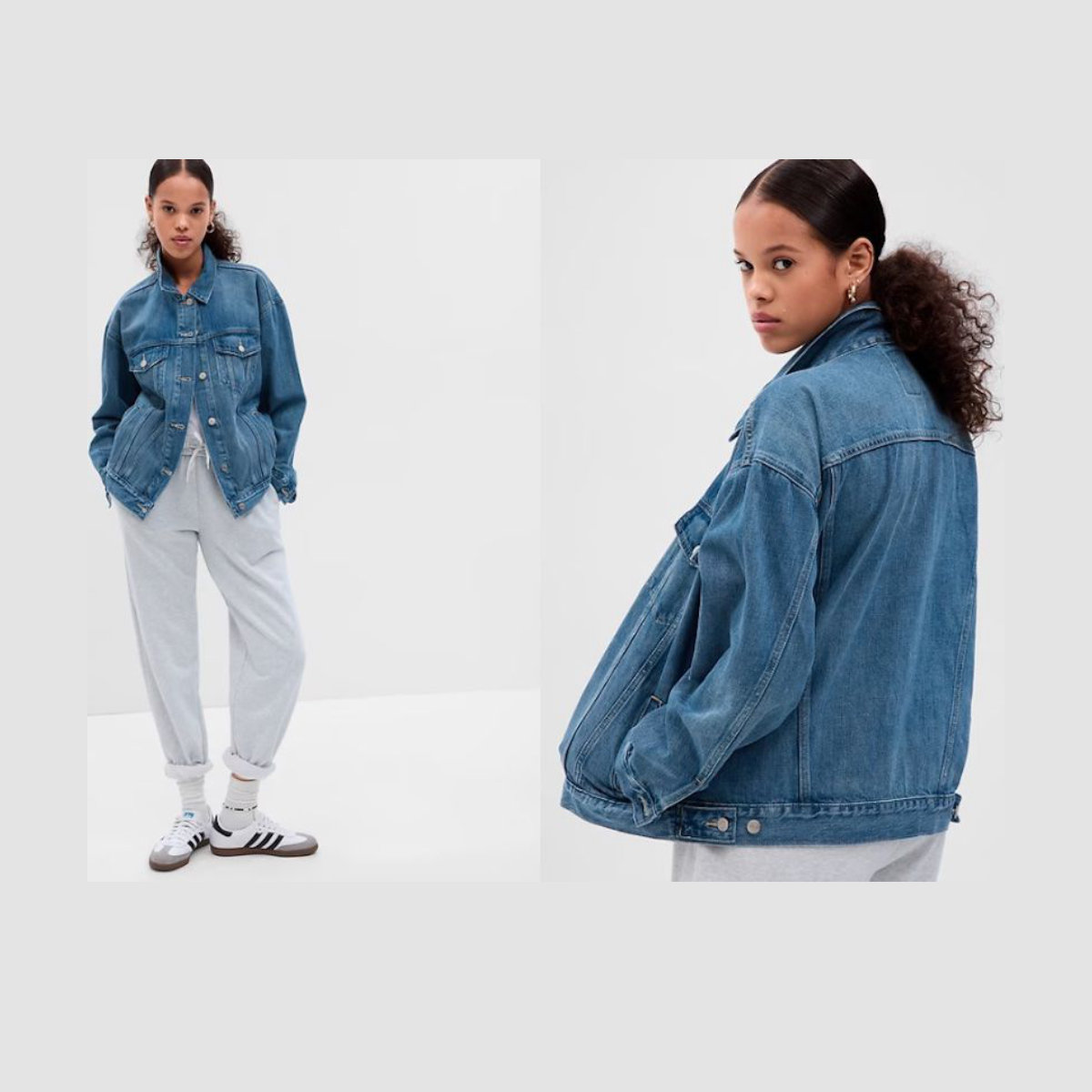 The Gap Oversized Icon Denim Jacket