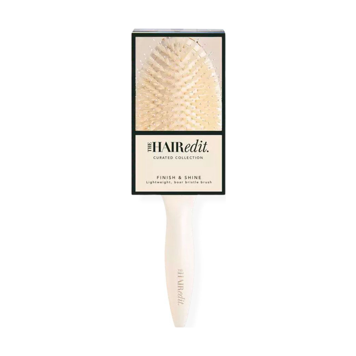 The Hair Edit Finish & Shine Boar Bristle Brush