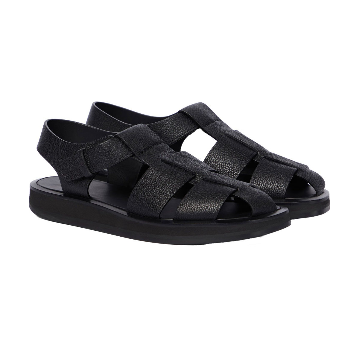 The Row Fisherman Leather Sandals