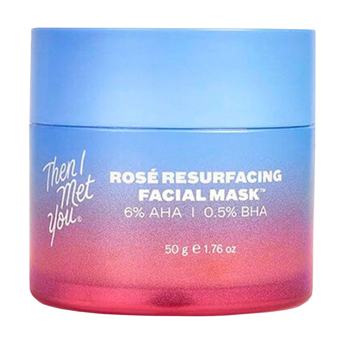 Then I Met You Rosé Resurfacing Facial Mask