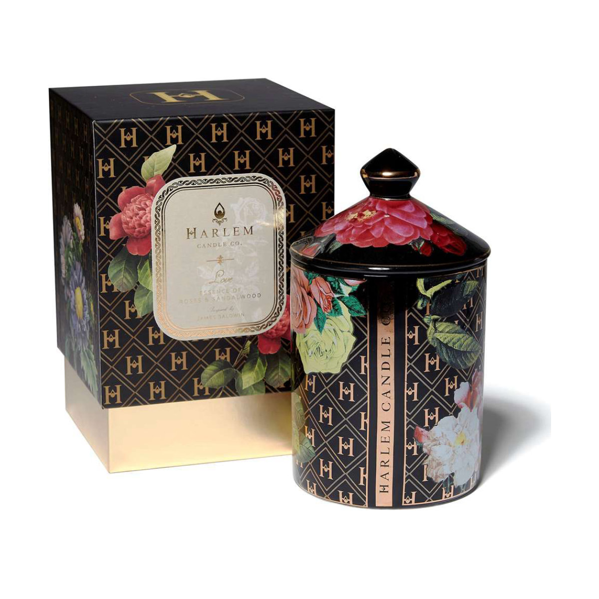 Thirteen Lune Love James Baldwin Ceramic Luxury Candle